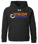 Under Armour Youth Rival Fleece Hooded Sweatshirt (1379792) Black