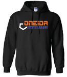 Gildan Unisex Adult Heavy Blend Hooded Sweatshirt (18500) Black