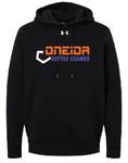 Under Armour Men's Team Icon Fleece Hooded Sweatshirt (6014161) Black
