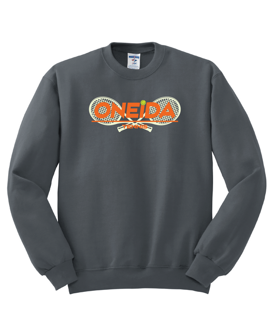JERZEES Charcoal Grey Unisex Crewneck Sweatshirt 562MR