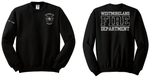 Black Jerzees Crewneck Sweatshirt 562m