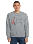 Jerzees Unisex Sweatshirt 562m Sport Gray