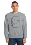 Jerzees Unisex Sweatshirt 562m Sport Gray