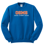 Jerzees 562MR Royal Crewneck Sweatshirt