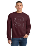 Jerzees Unisex Sweatshirt 562m Maroon