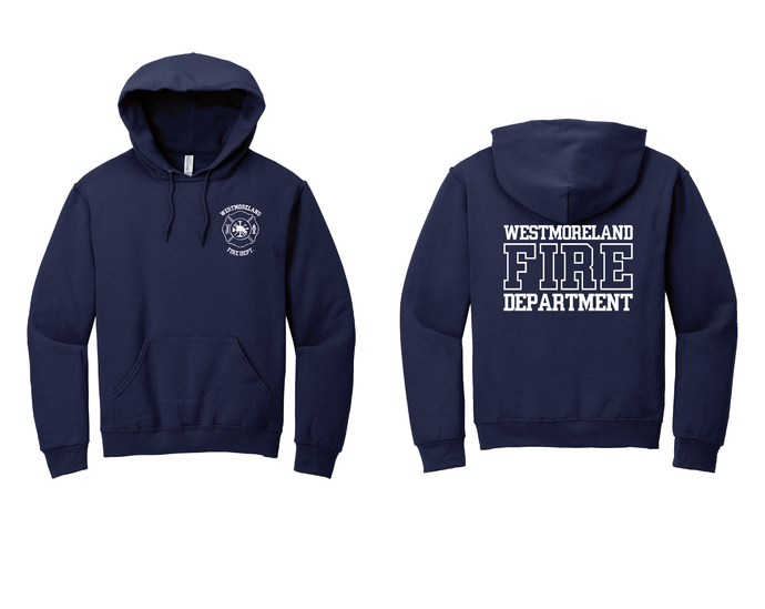 Navy 996m Jerzee Hooded Sweatshirt