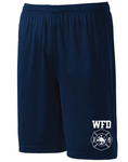 Navy ST355 Sport Tek Athletic Shorts