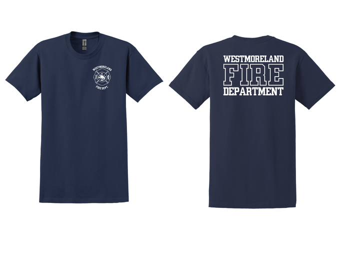 Navy 2000 Gildan Unisex Cotton Tshirt
