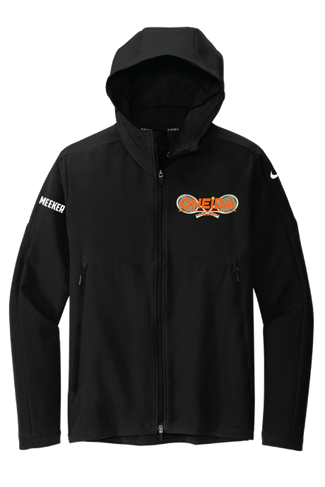 Black Nike Hooded Soft Shell Jacket