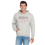 Jerzee Unisex Hooded Sweatshirt 996m Oatmeal Heather