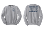 Sport Gray Jerzees Crewneck Sweatshirt 562m