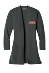 Women's Cardigan LK5434 Grey Smoke