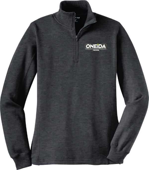 Graphite Heather Sport-Tek® Women's 1/4-Zip Sweatshirt