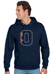 Jerzee Unisex Hooded Sweatshirt 996m Navy