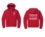 True Red 996m Jerzee Hooded Sweatshirt