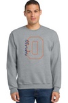 Jerzees unisex Crewneck Sweatshirt 562m Athletic Heather