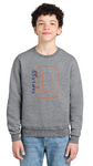Youth Jerzees Crewneck Sweatshirt 562B Athletic Heather