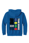 Youth Jerzees Royal Hooded Sweatshirt